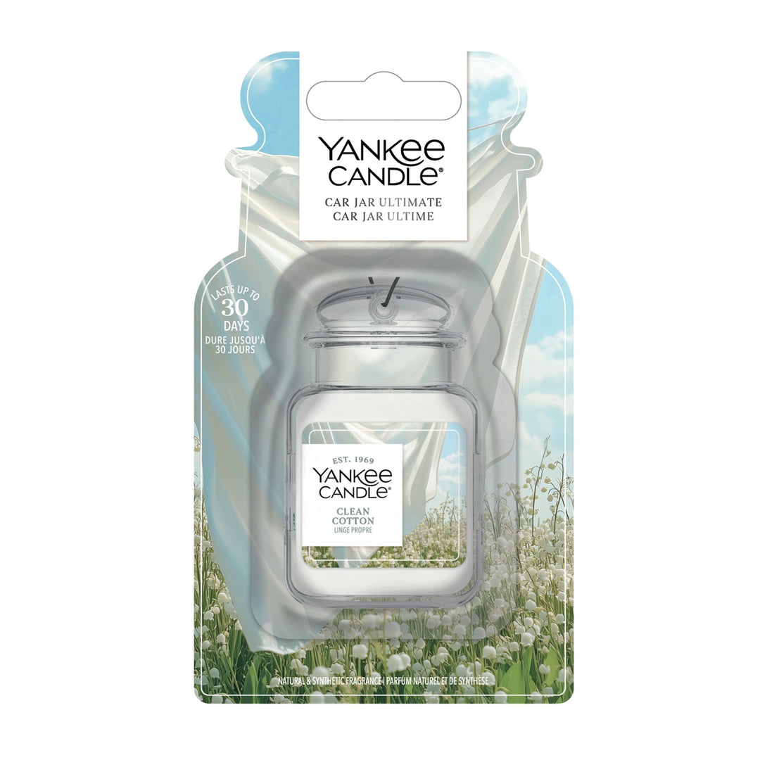 Clean Cotton Car Jar Ultimate by Yankee Candle