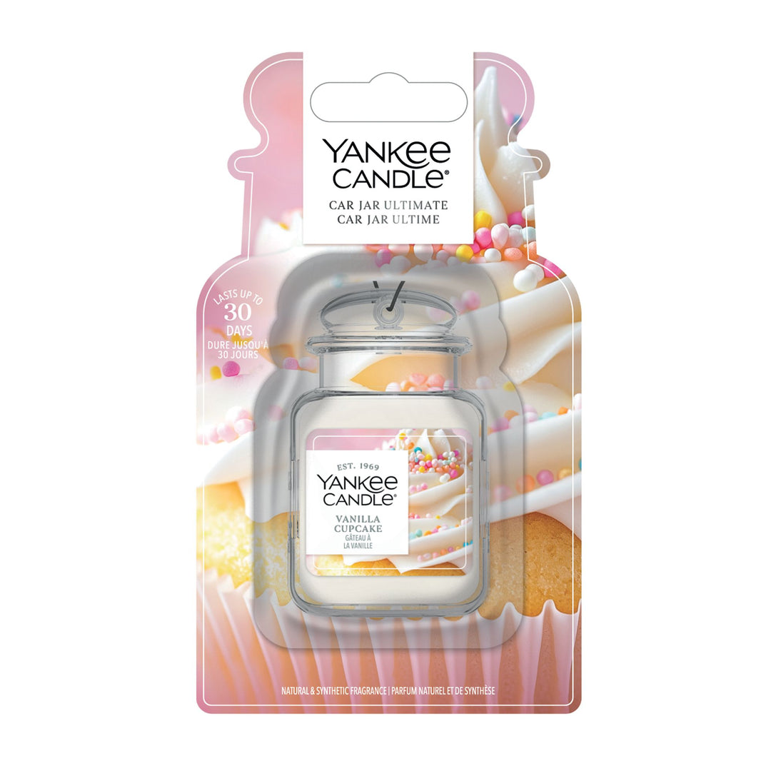 Vanilla Cupcake Car Jar Ultimate by Yankee Candle