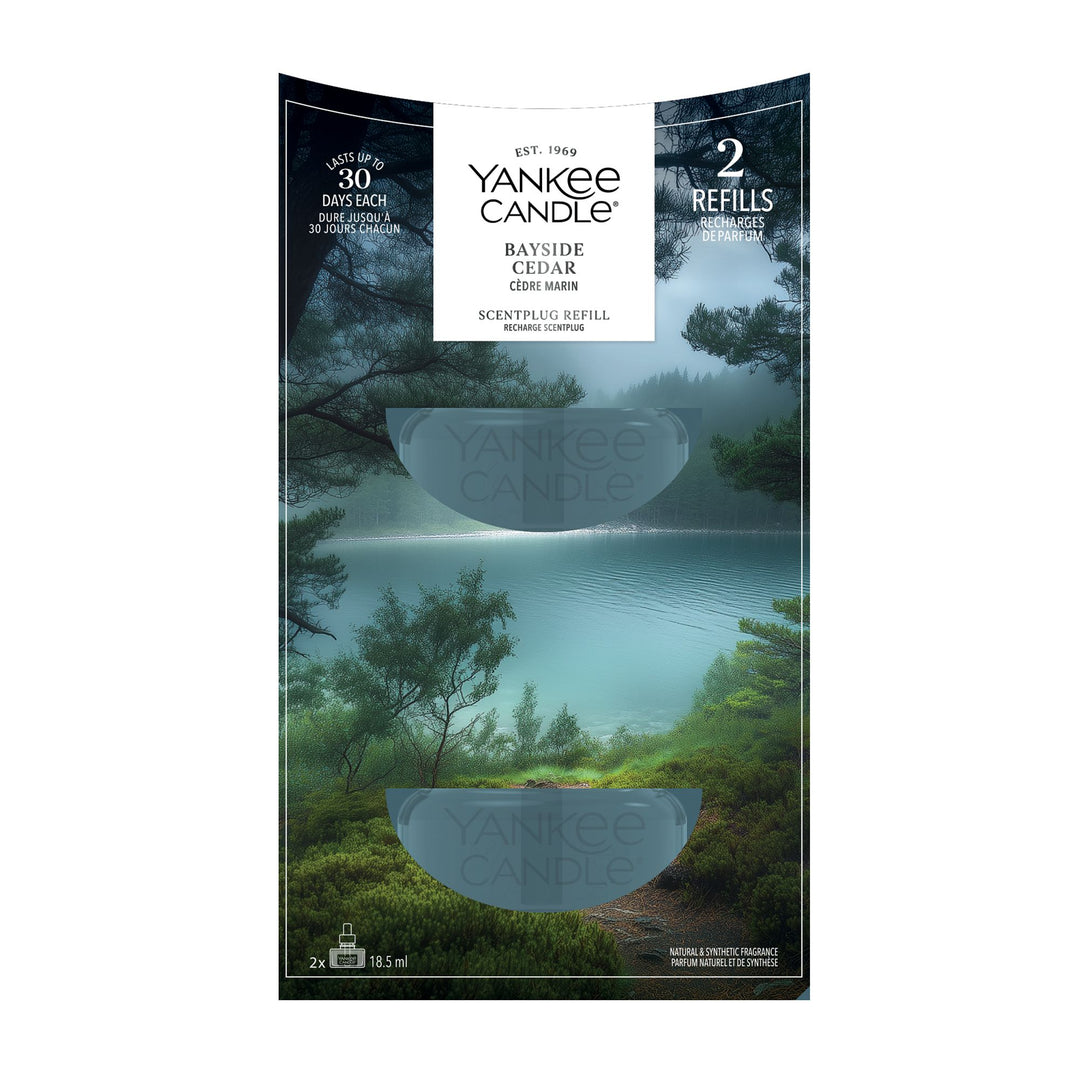 Bayside Cedar Scent Plug Refill by Yankee Candle