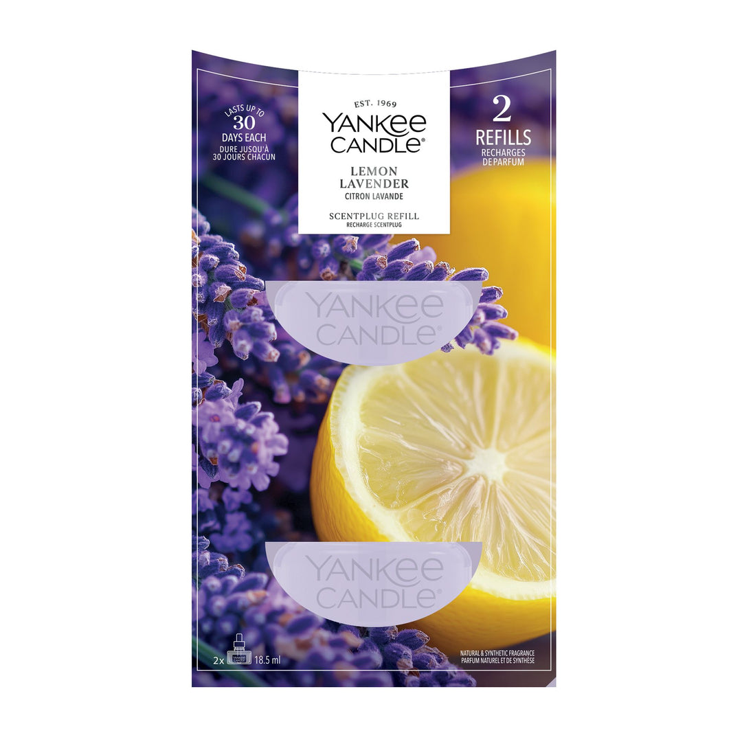 Lemon Lavender Scent Plug Refill by Yankee Candle