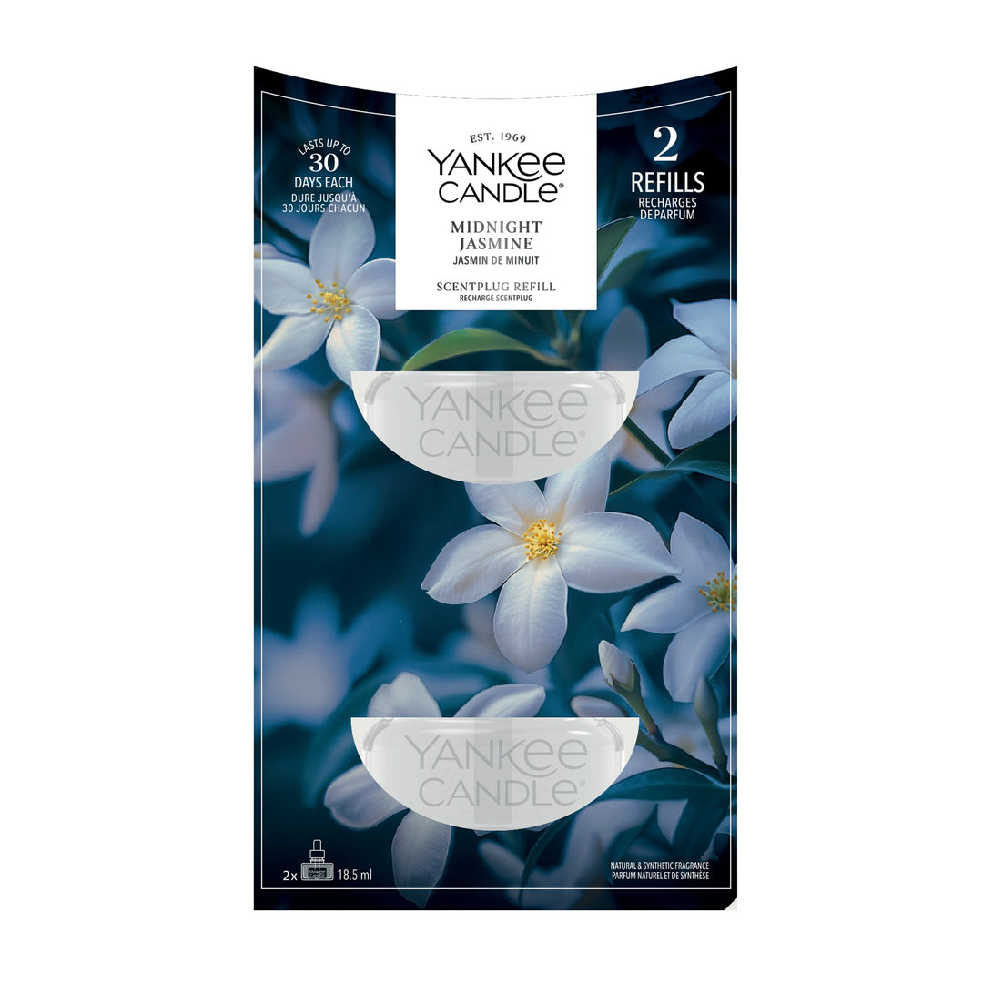 Midnight Jasmine Scent Plug Refill by Yankee Candle