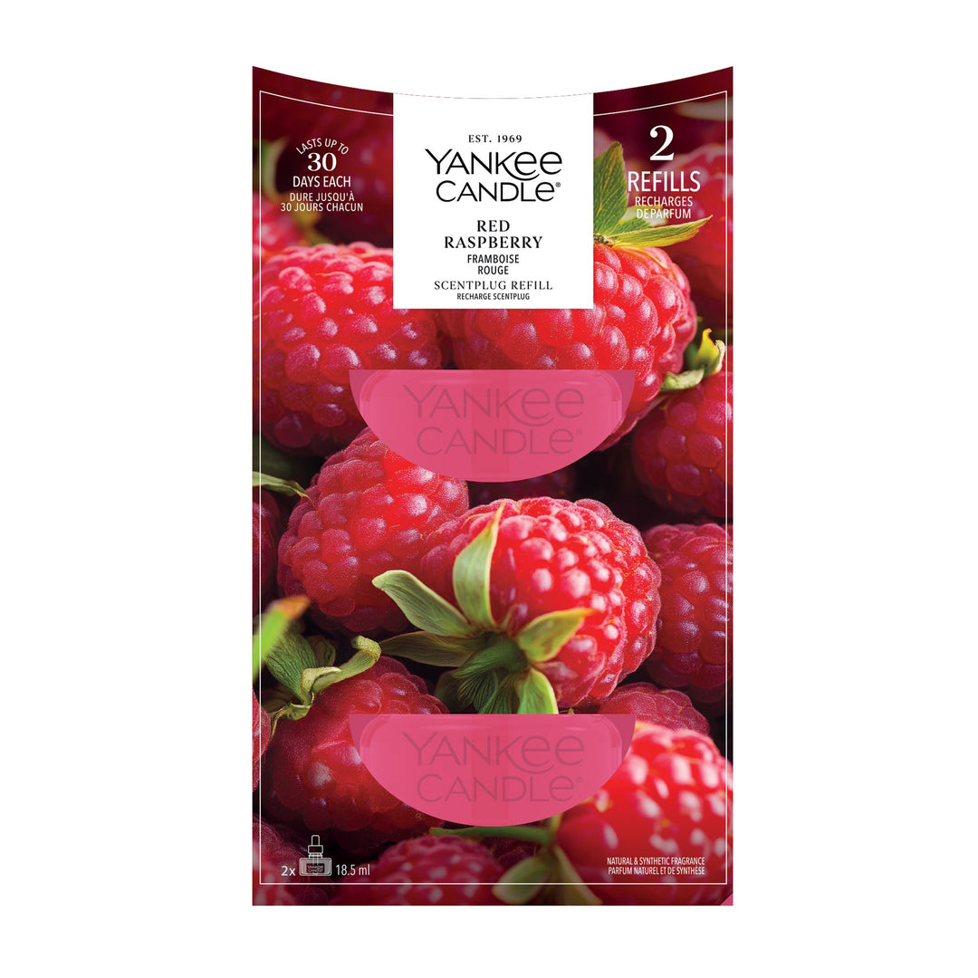 Red Raspberry Scent Plug Refill by Yankee Candle
