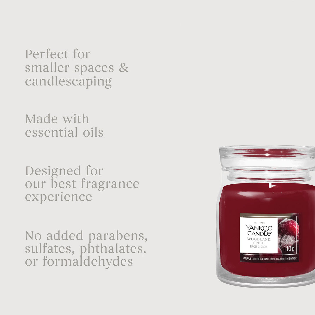 Woodland Spice Signature Small Jar by Yankee Candle