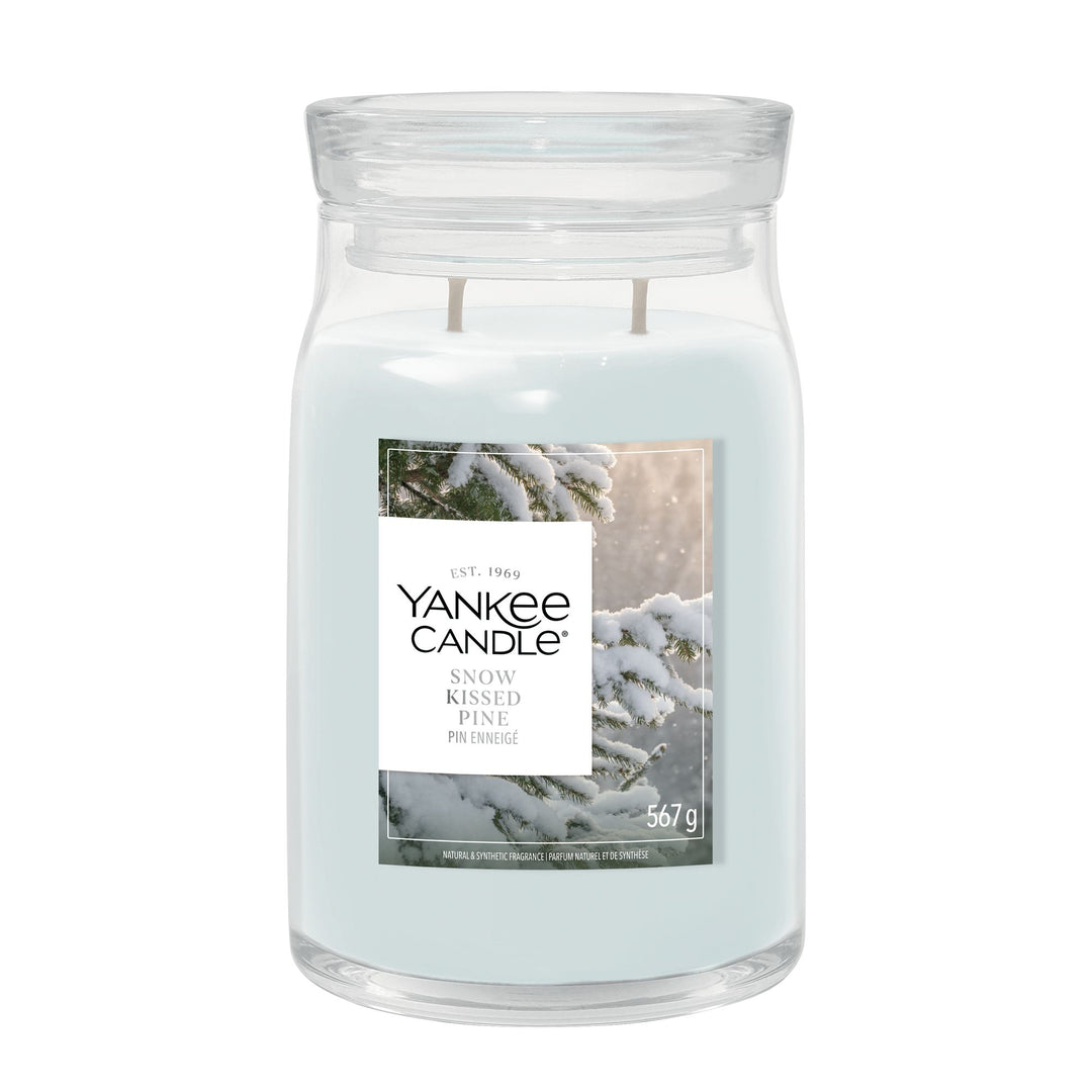 Snow Kissed Pine Signature Large Jar by Yankee Candle