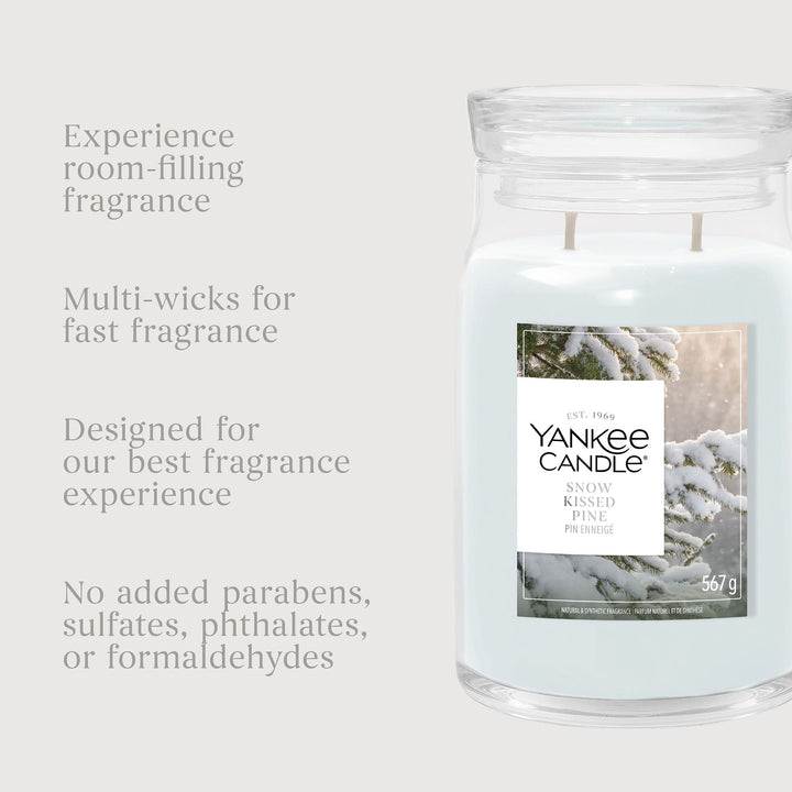 Snow Kissed Pine Signature Large Jar by Yankee Candle