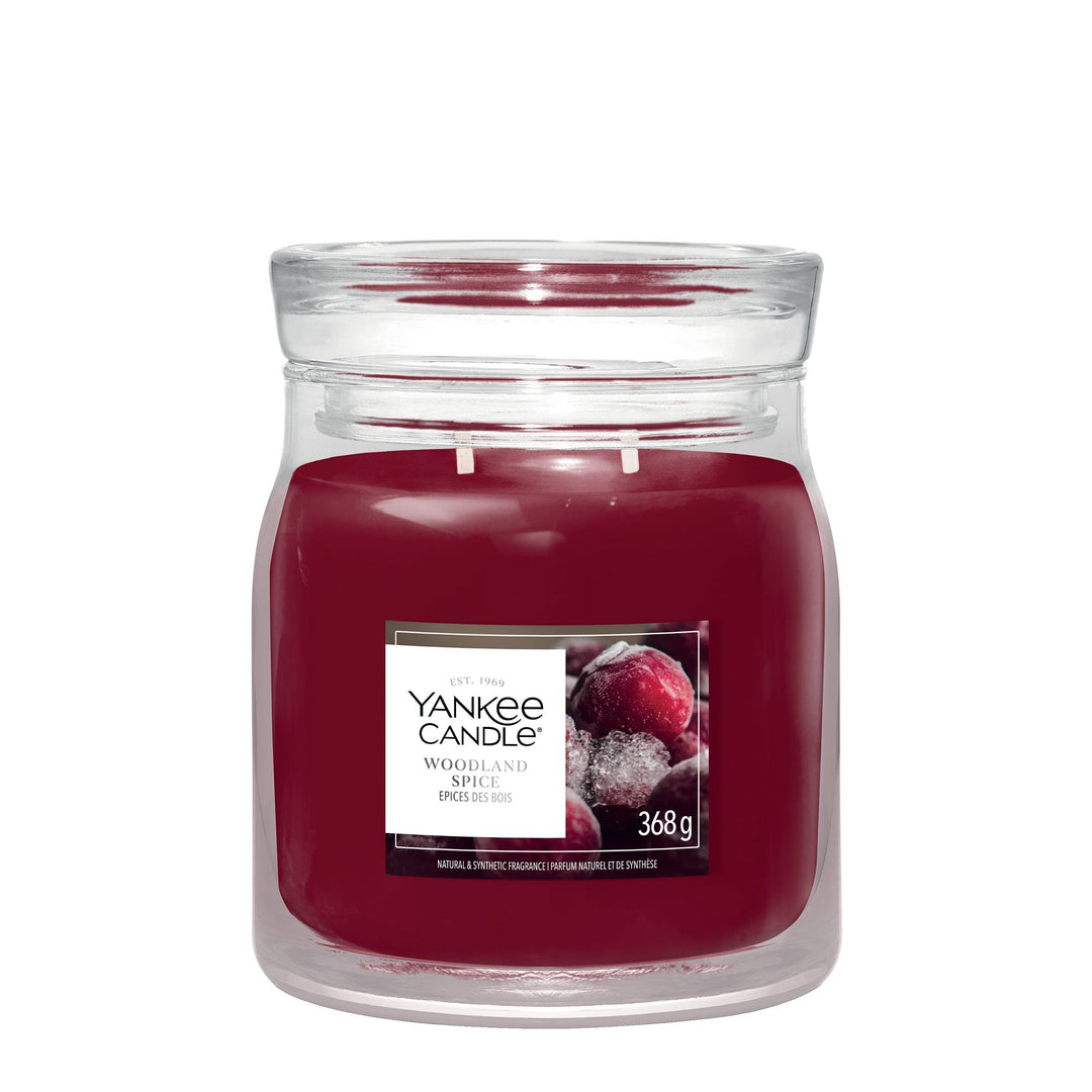 Woodland Spice Signature Medium Jar by Yankee Candle