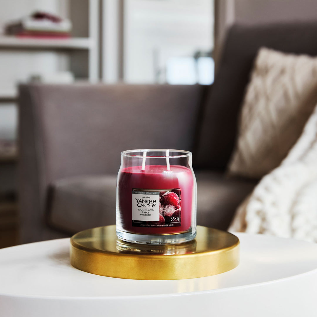 Woodland Spice Signature Medium Jar by Yankee Candle