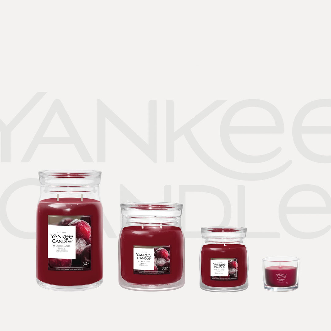 Woodland Spice Signature Medium Jar by Yankee Candle