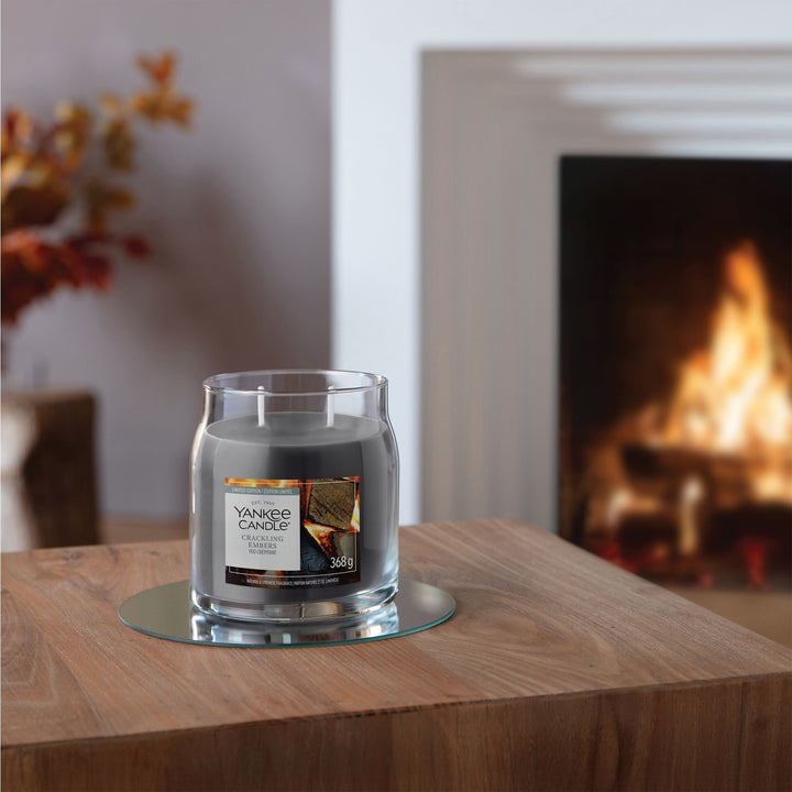 Crackling Embers Signature Medium Jar by Yankee Candle