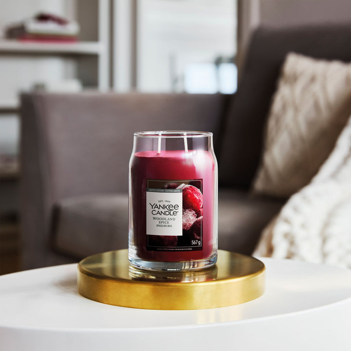 Woodland Spice Signature Large Jar by Yankee Candle