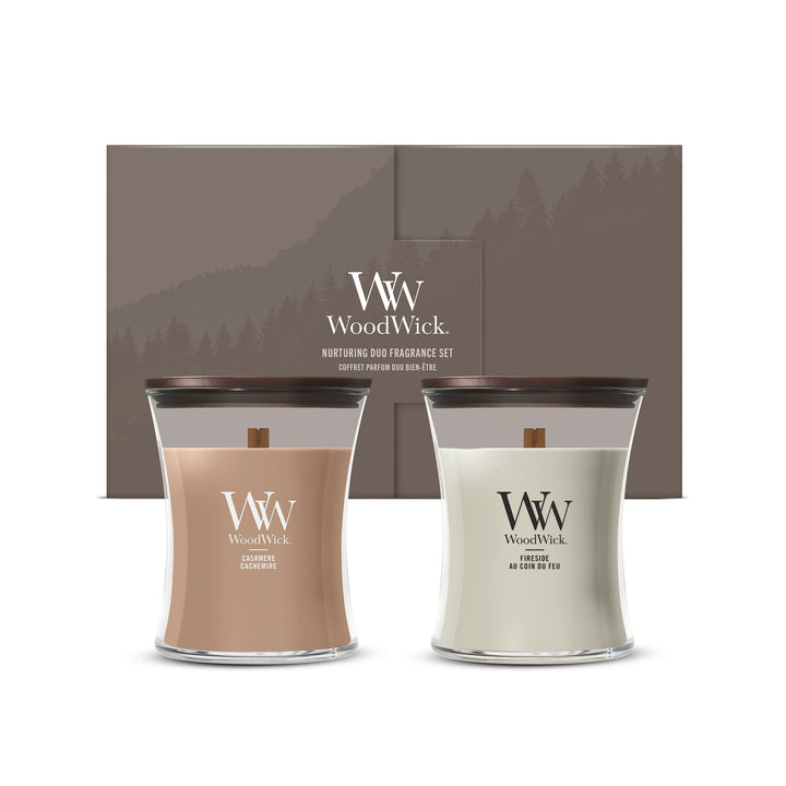 Nurturing Duo Candle Gift Set by WoodWick