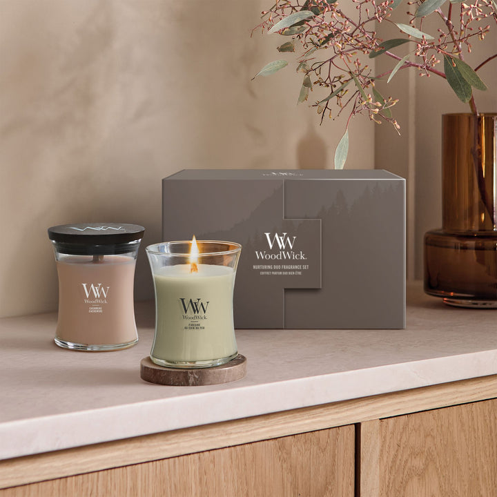 Nurturing Duo Candle Gift Set by WoodWick