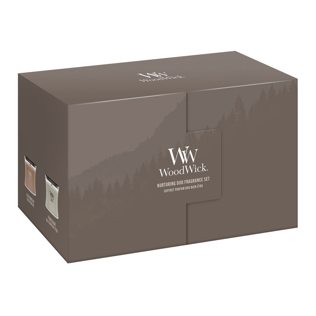 Nurturing Duo Candle Gift Set by WoodWick