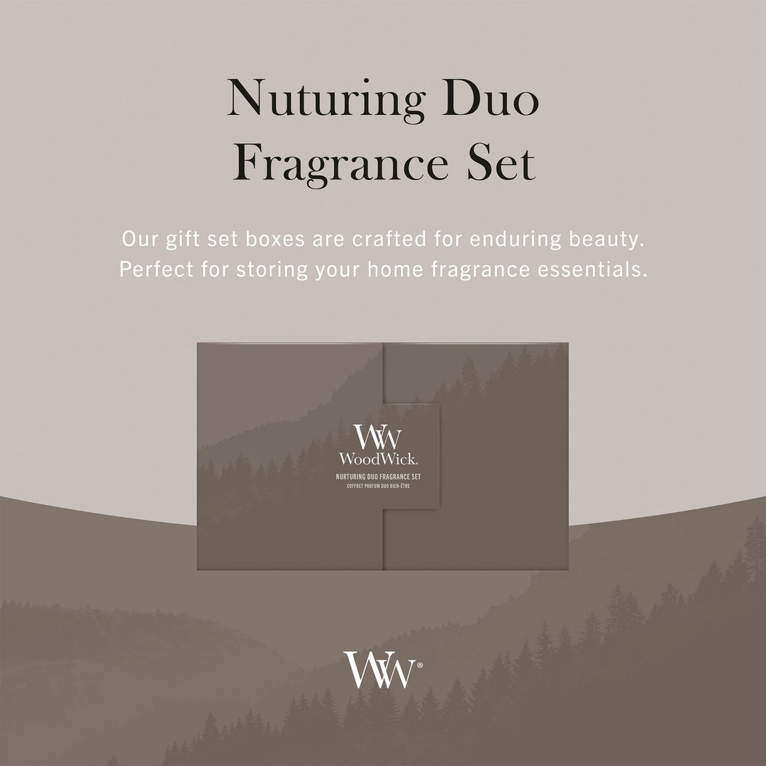 Nurturing Duo Candle Gift Set by WoodWick