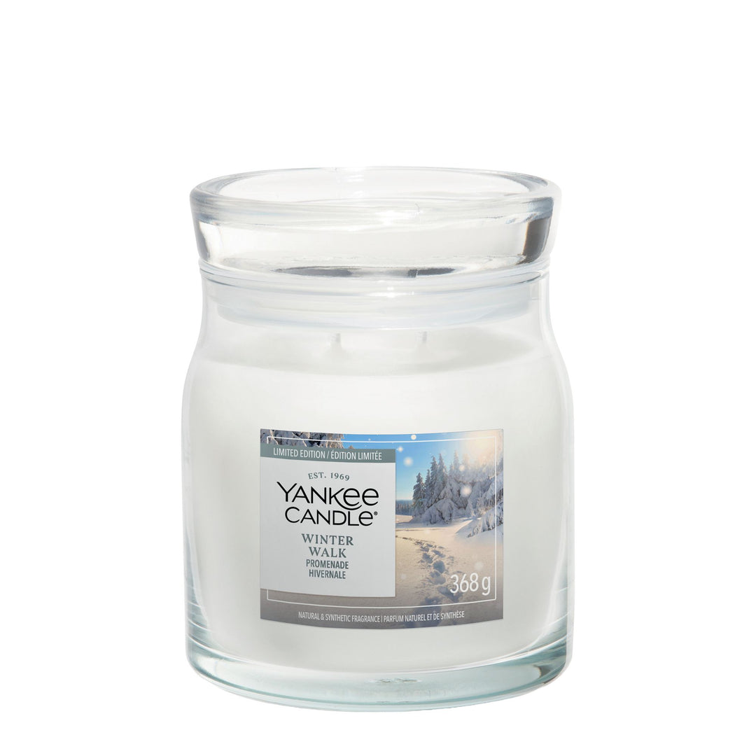 Winter Walk Signature Medium Jar by Yankee Candle