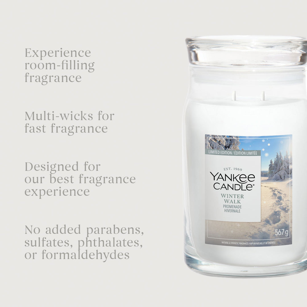 Winter Walk Signature Large Jar by Yankee Candle