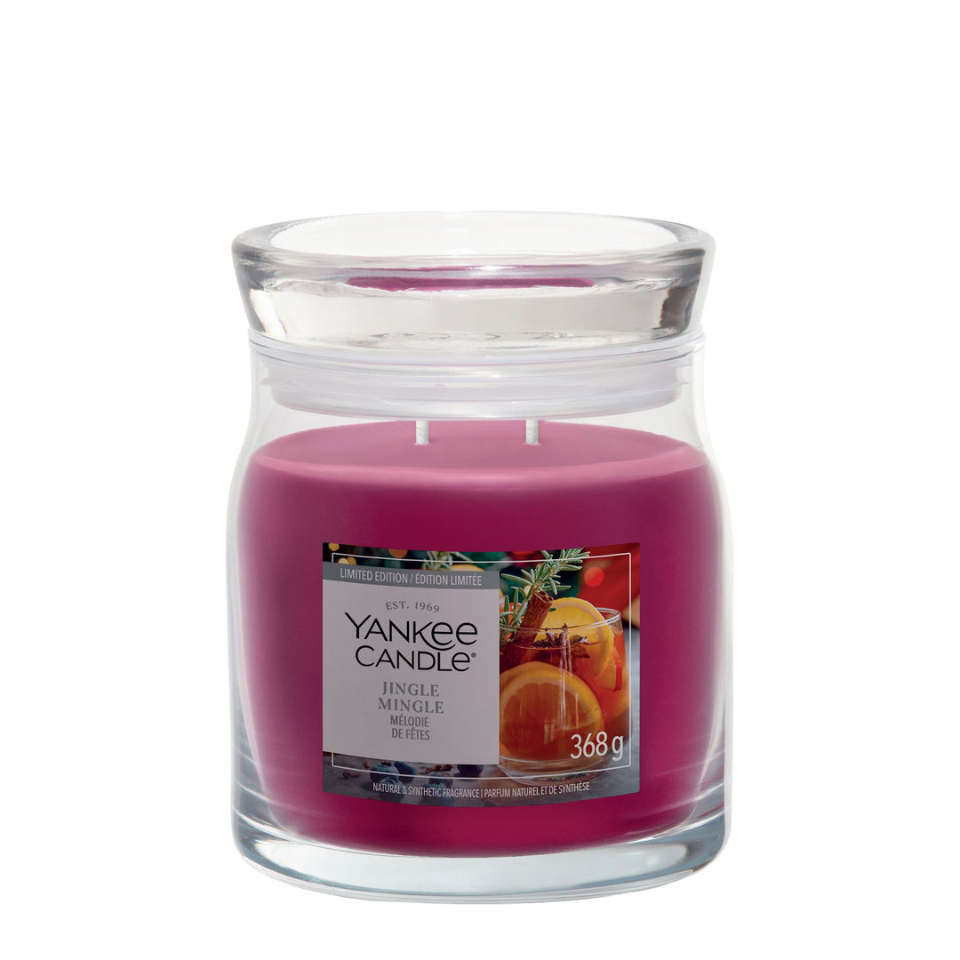 Jingle Mingle Signature Medium Jar by Yankee Candle
