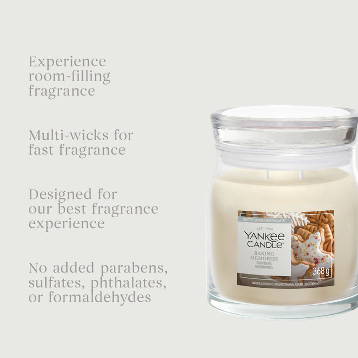 Baking Memories Signature Medium Jar by Yankee Candle