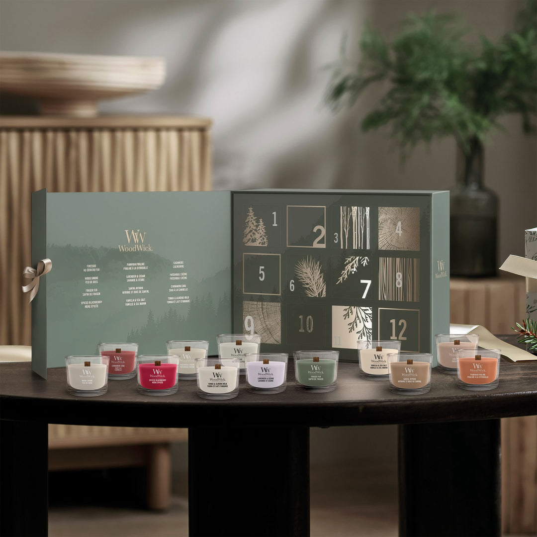 12 Days of Fragrance Advent Calendar by WoodWick