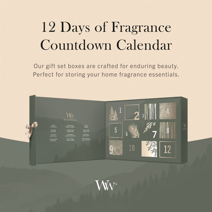 12 Days of Fragrance Advent Calendar by WoodWick