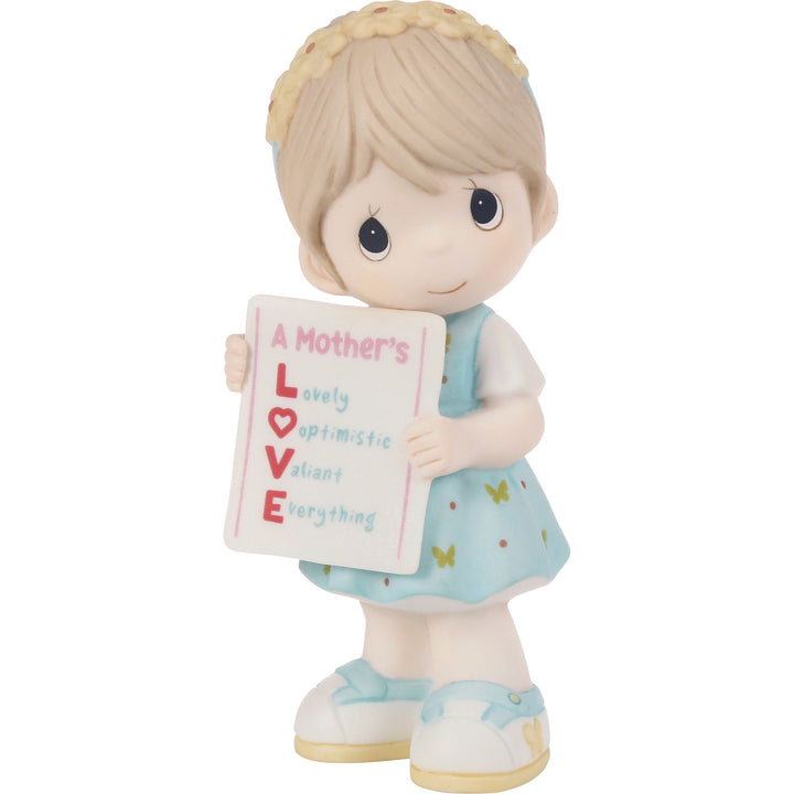 Mother's Day Girl Love Sign Figurine by Precious Moments