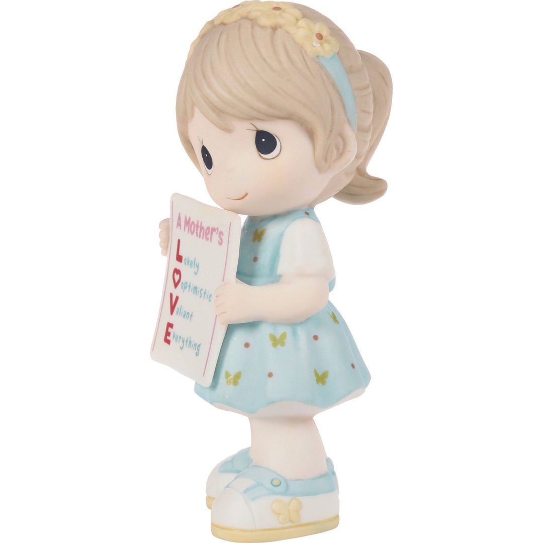 Mother's Day Girl Love Sign Figurine by Precious Moments