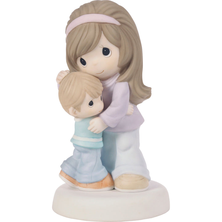 Mom & Son Close Pose Figurine by Precious Moments