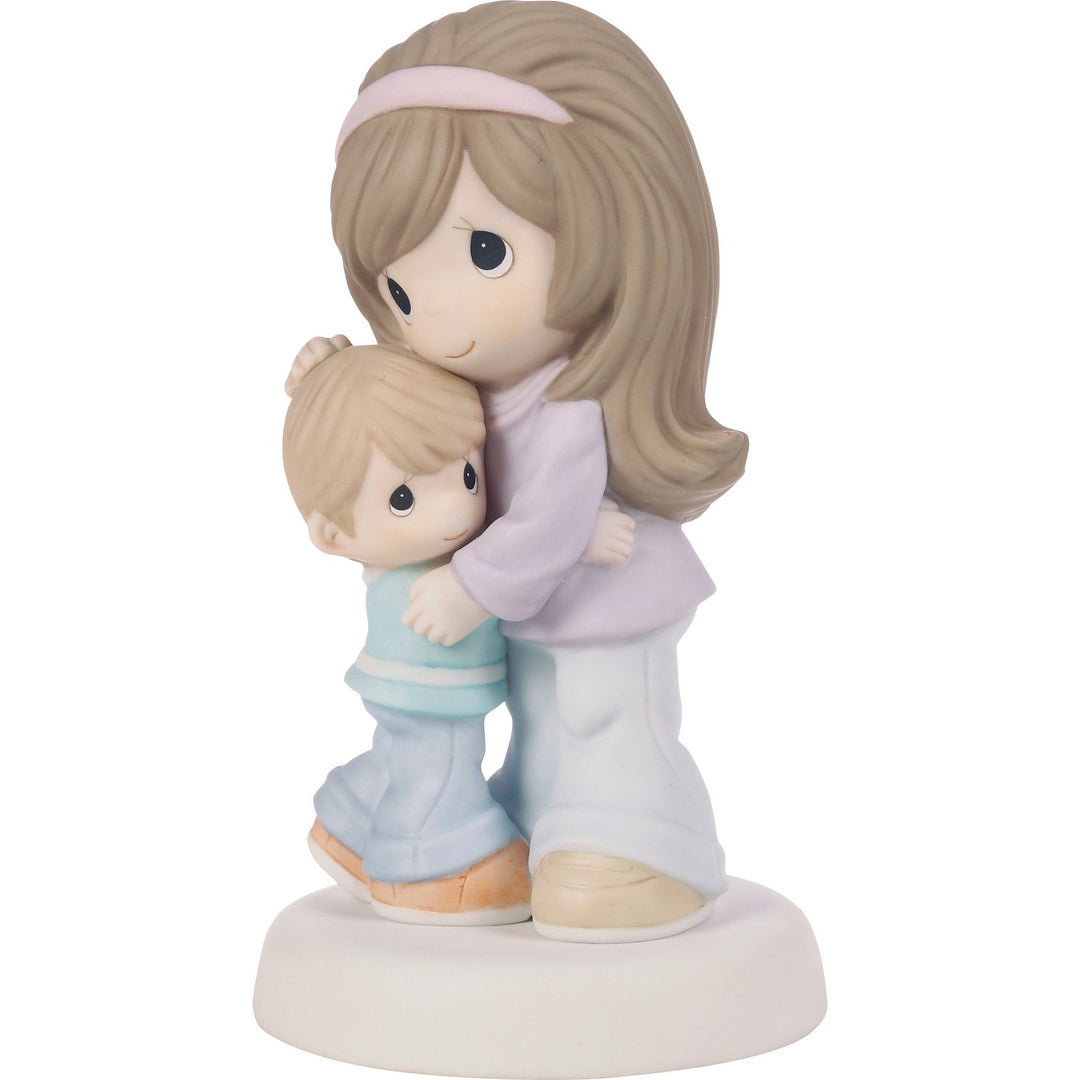 Mom & Son Close Pose Figurine by Precious Moments