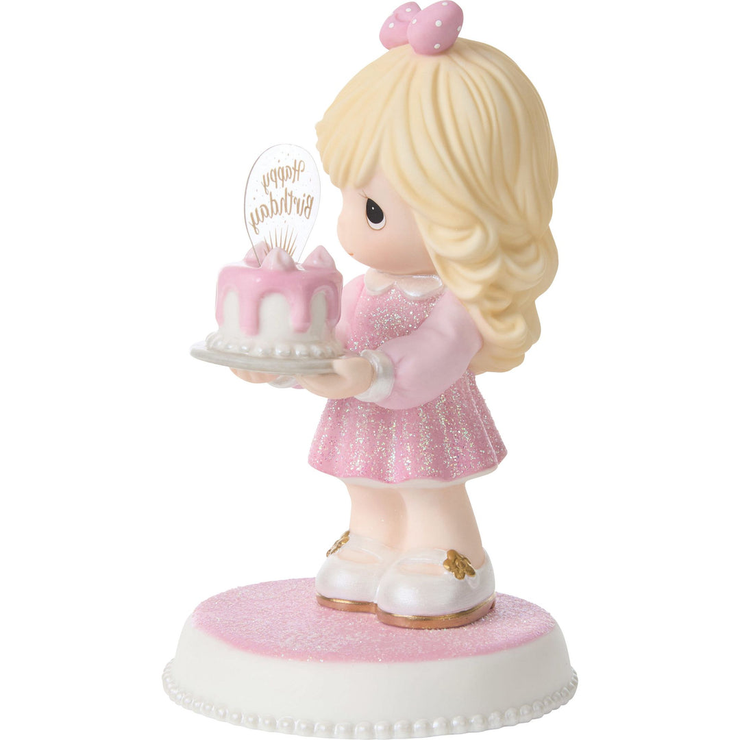 Birthday Girl with Cake Figurine by Precious Moments