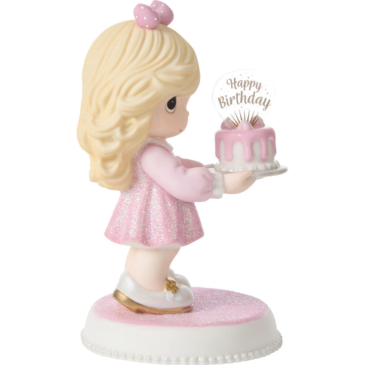 Birthday Girl with Cake Figurine by Precious Moments