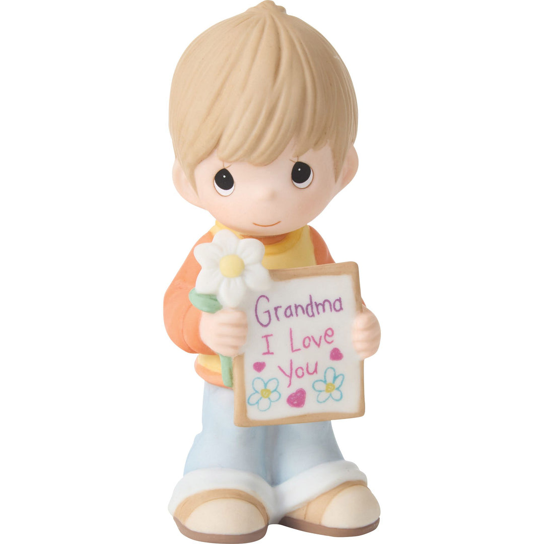 Boy with Grandma Sign Figurine by Precious Moments