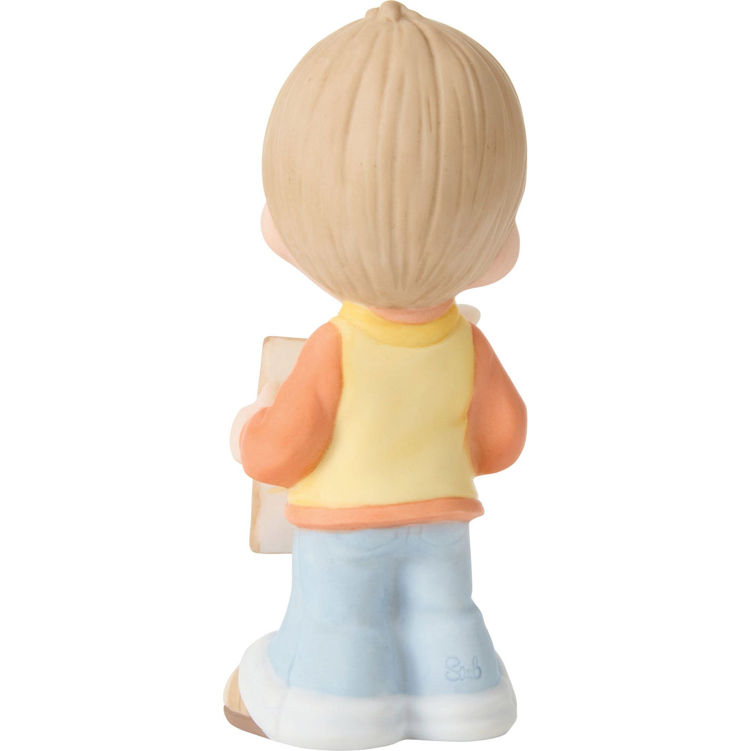 Boy with Grandma Sign Figurine by Precious Moments