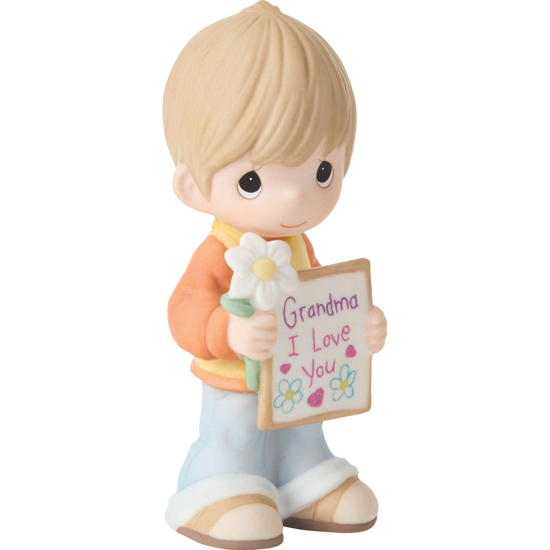 Boy with Grandma Sign Figurine by Precious Moments