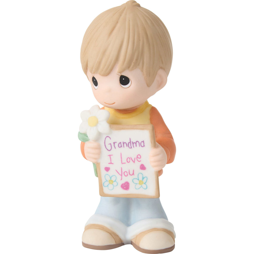 Boy with Grandma Sign Figurine by Precious Moments