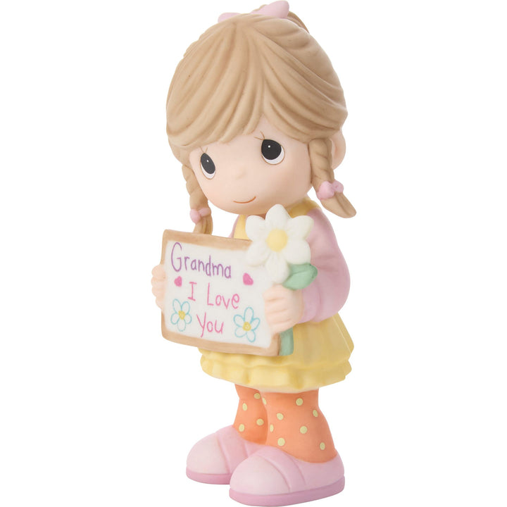 Gril with Grandma Sign Figurine by Precious Moments