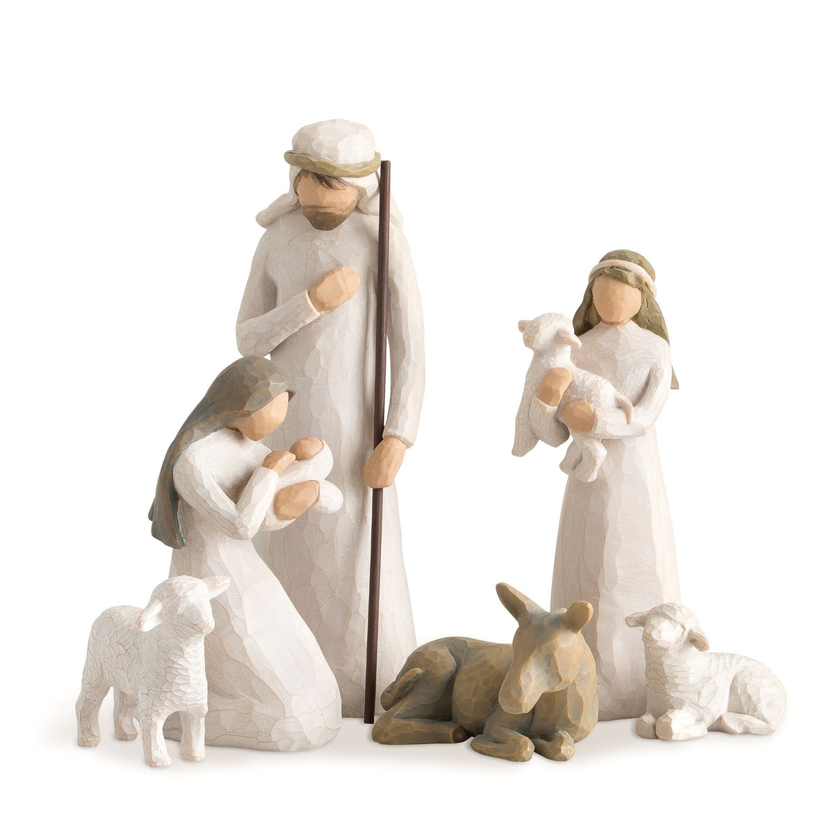 Holy Family Nativity Set Willow Tree