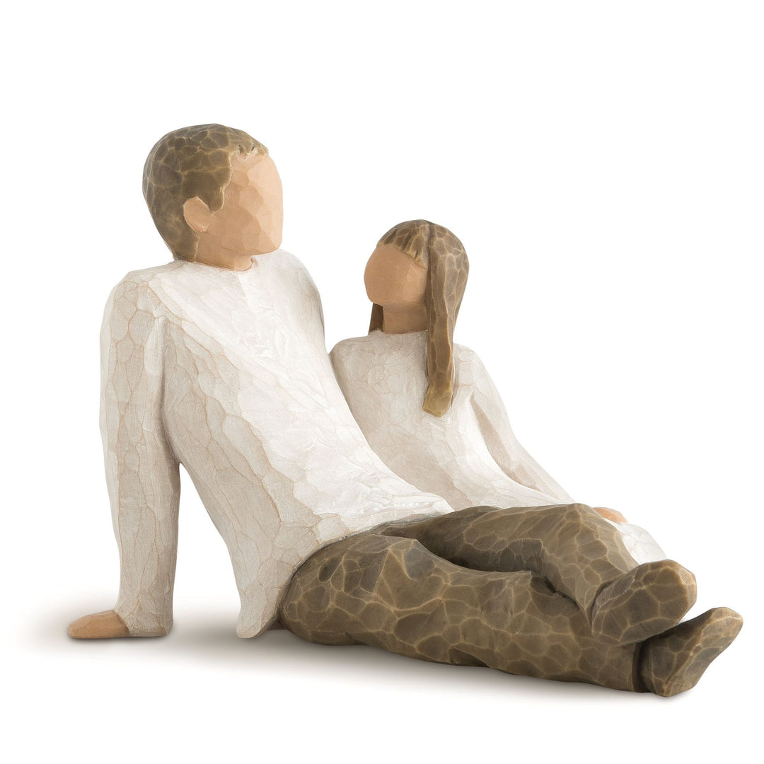 Father and Daughter Figurine by Willow Tree