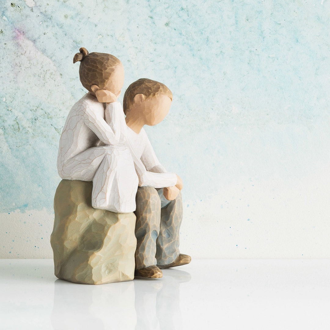 Brother and Sister Figurine by Willow Tree