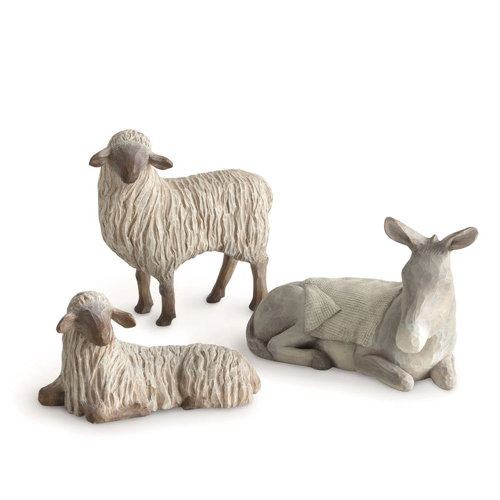 Gentle Animals of The Stable Figurine