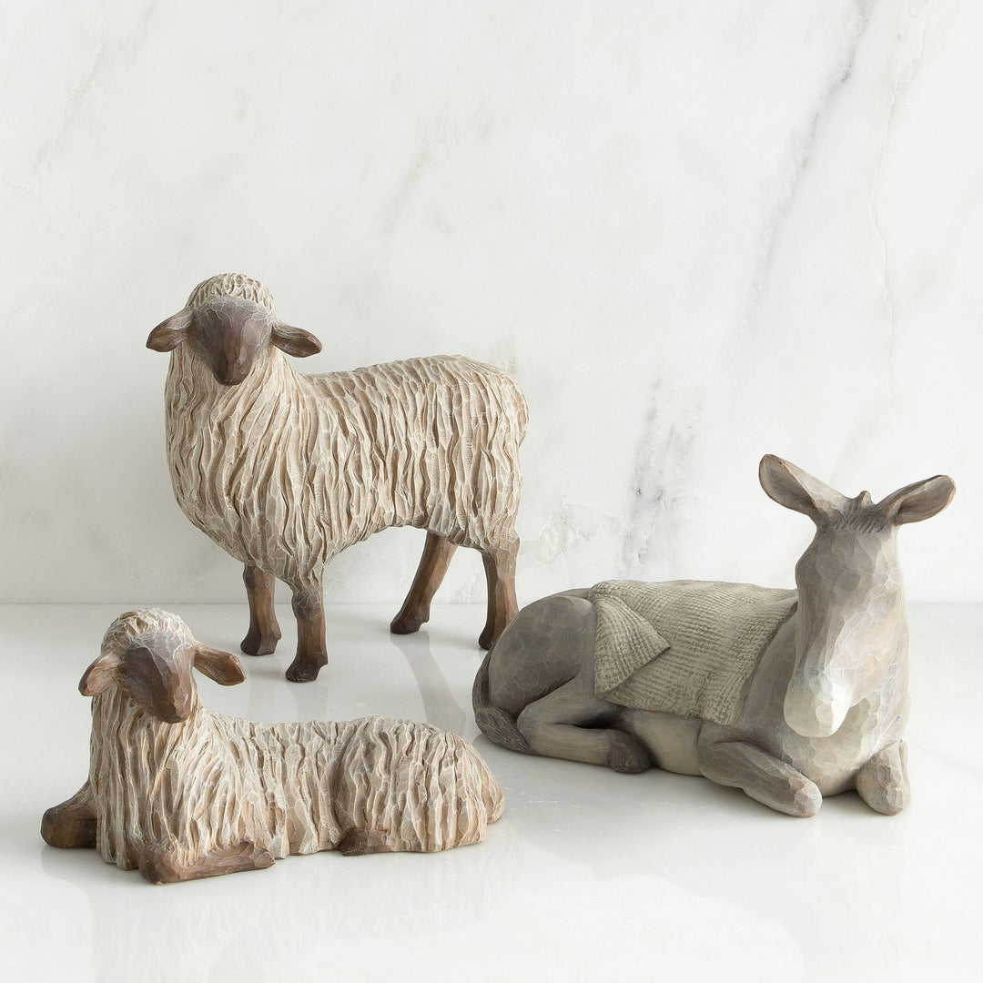 Gentle Animals of The Stable Figurine