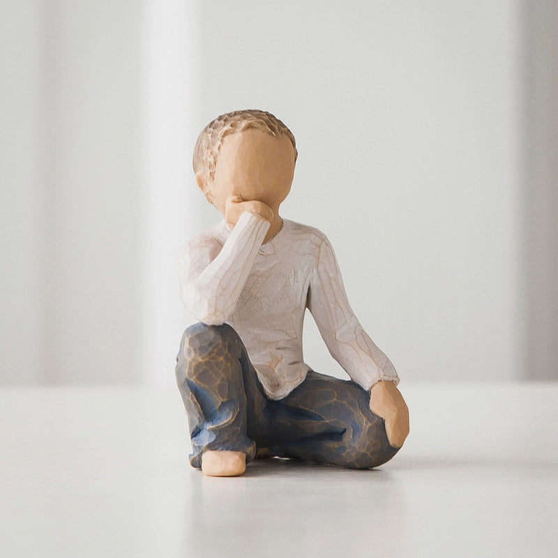 Inquisitive Child Figurine by Willow Tree