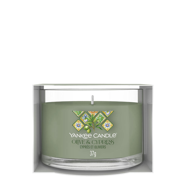 Olive& Cypress Signature Filled Votive by Yankee Candle