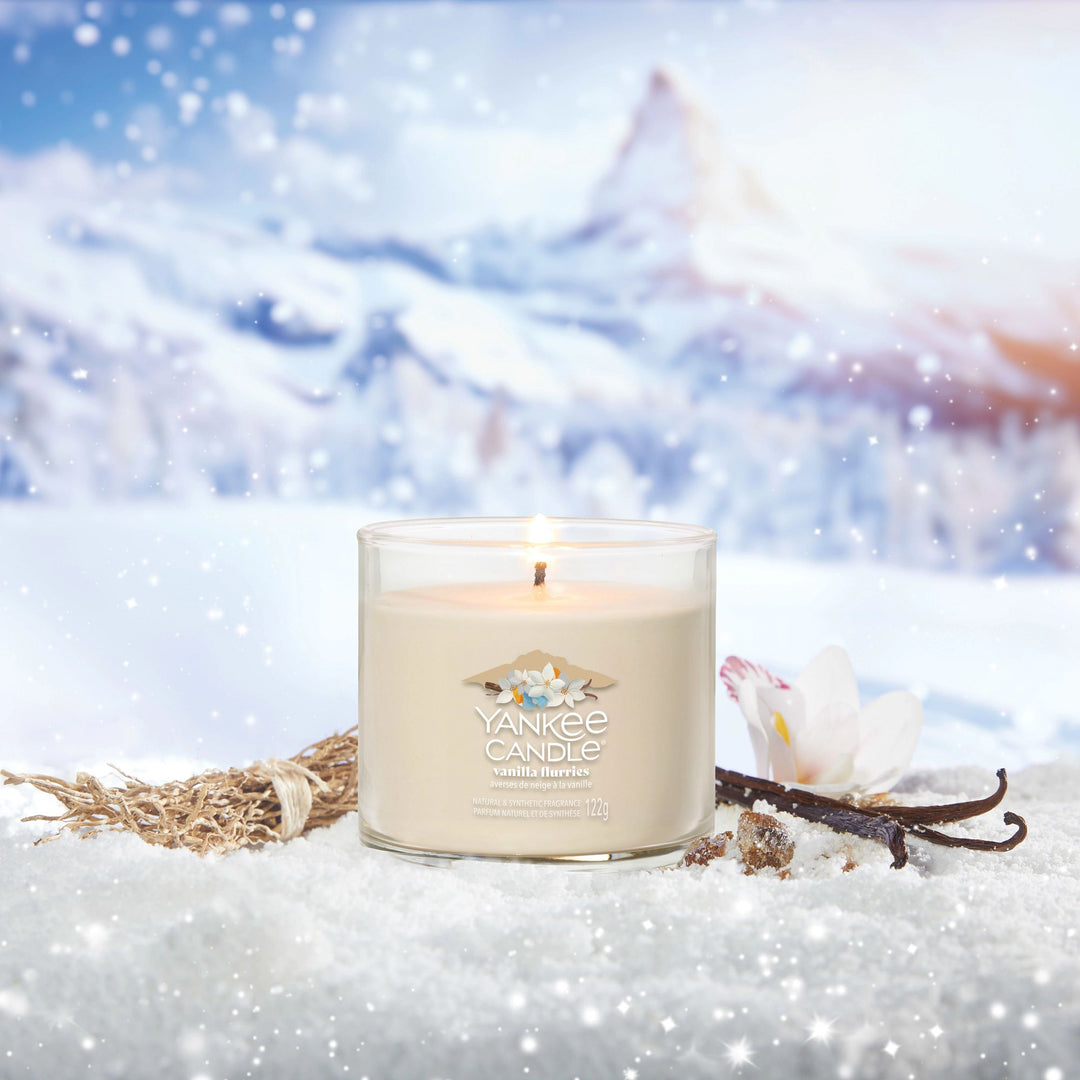 Vanilla Flurries Signature Small Tumbler by Yankee Candle