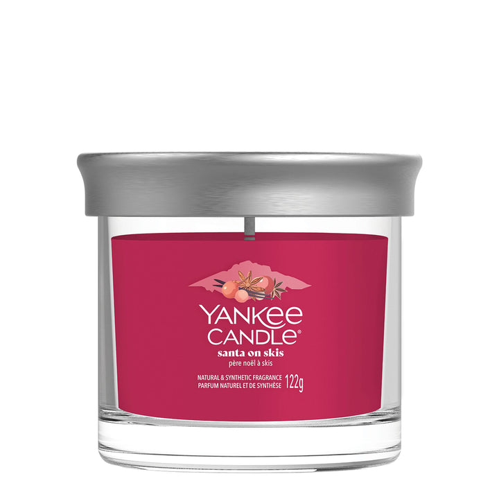 Santa on Skis Signature Small Tumbler by Yankee Candle