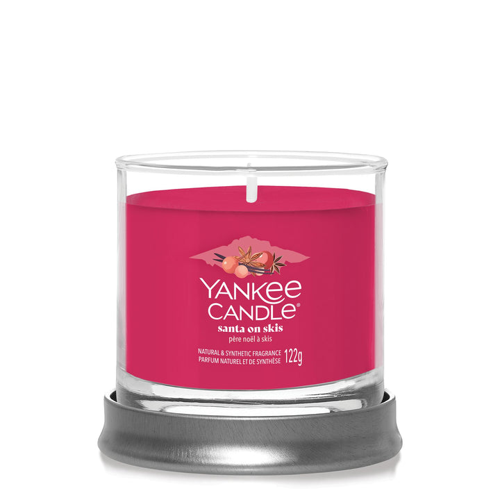 Santa on Skis Signature Small Tumbler by Yankee Candle