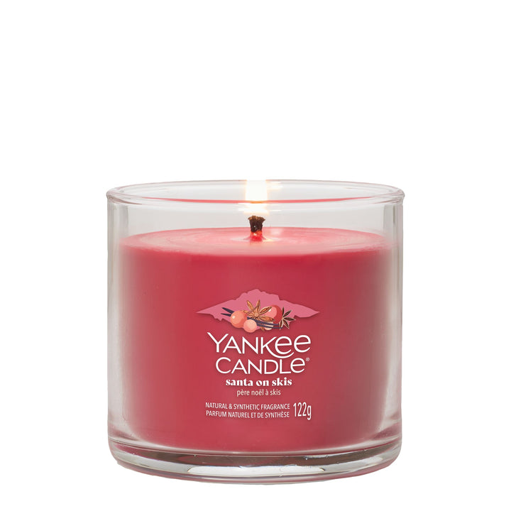 Santa on Skis Signature Small Tumbler by Yankee Candle