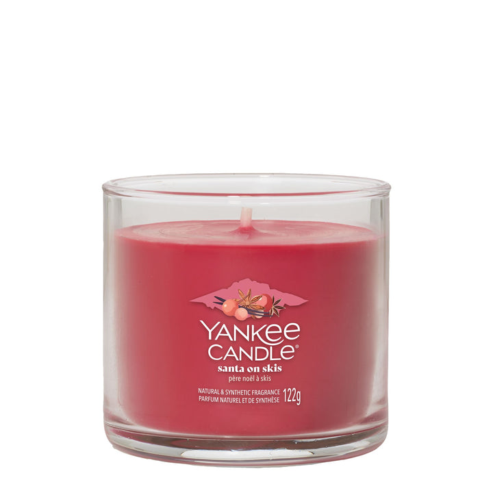 Santa on Skis Signature Small Tumbler by Yankee Candle