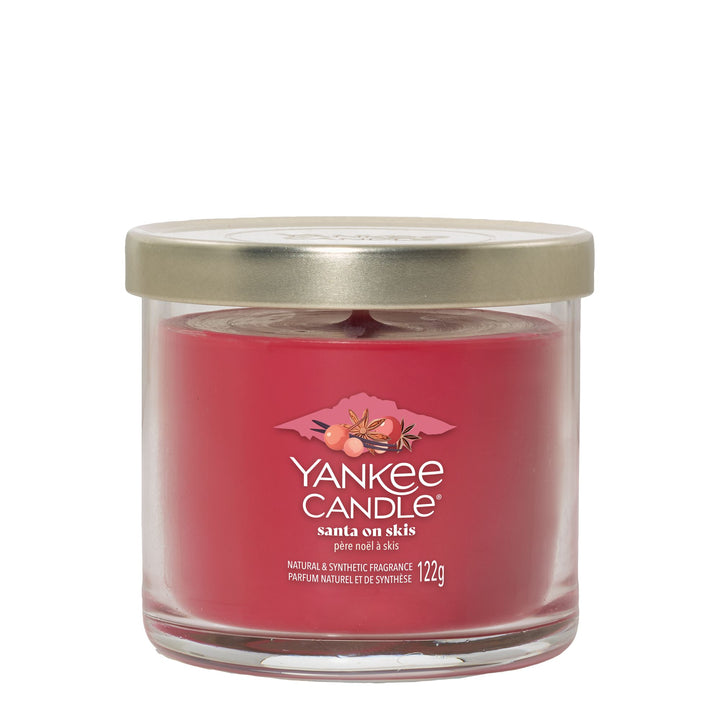 Santa on Skis Signature Small Tumbler by Yankee Candle