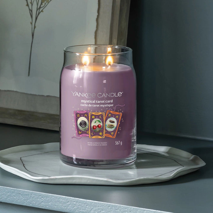 Mystical Tarot Card Signature Large Jar by Yankee Candle