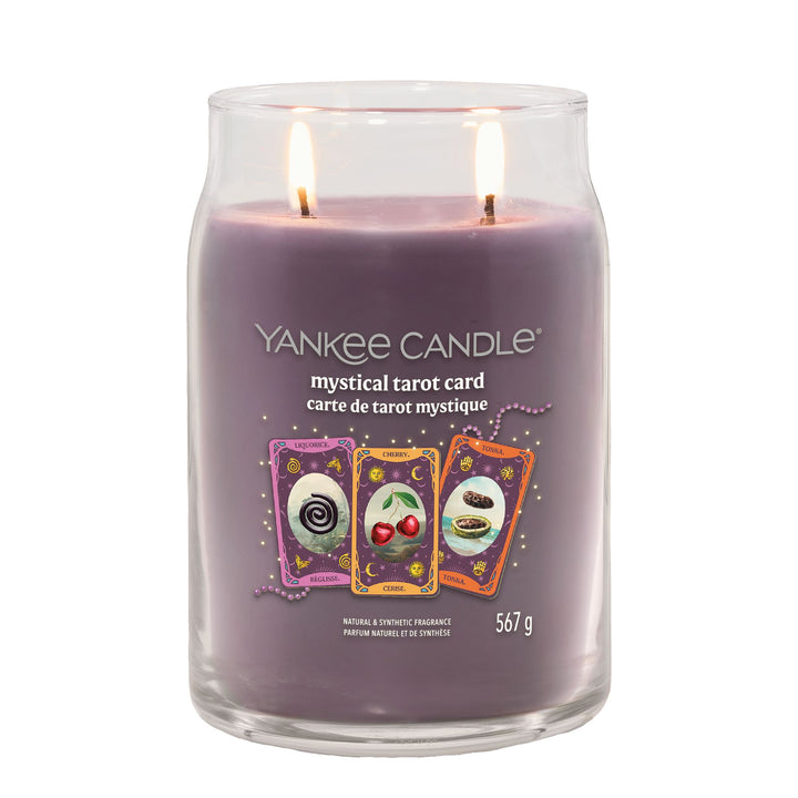 Mystical Tarot Card Signature Large Jar by Yankee Candle